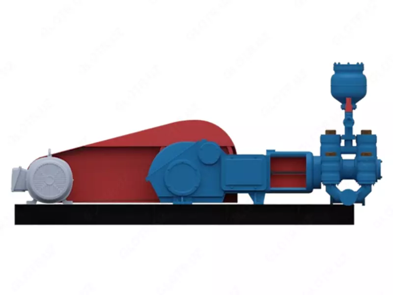Насосный агрегат АН-125 с электродвигателем ВЗИ на раме - {0} so'mdan