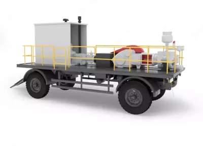 Насосный агрегат АН-50 с краном НБ40