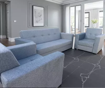 Диван тройка раскладной с креслом Divan troyka raskladnoy kreslo bilan