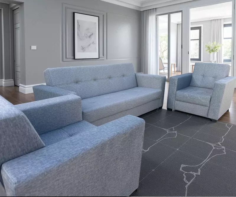 Диван тройка раскладной с креслом Divan troyka raskladnoy kreslo bilan