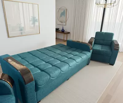 3 500 000 сум / шт Диван «Тройка» Раскладной с Двумя Креслами