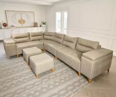 Набор мягкой модульной мебели (диваны