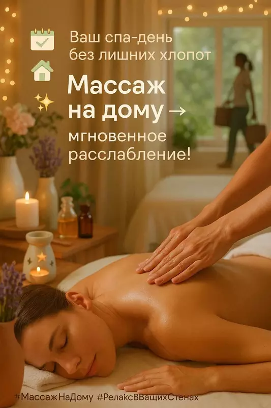 Массаж на дому