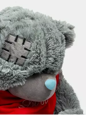 Мягкая игрушка Мишка Тедди — 50 см, серый цвет