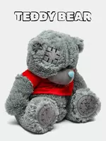 Yumshoq o‘yinchoq ayiqcha Teddi — 60 sm