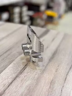 Смеситель 7574-93 никелевый Только в розницу