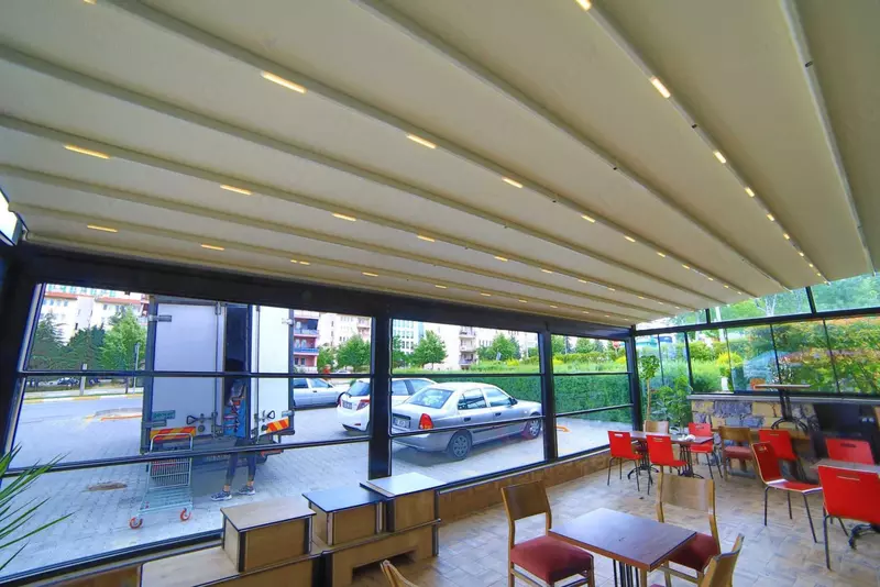 Раздвижные тентовые навесы | Пергола | Pergola | Naves - Stanza