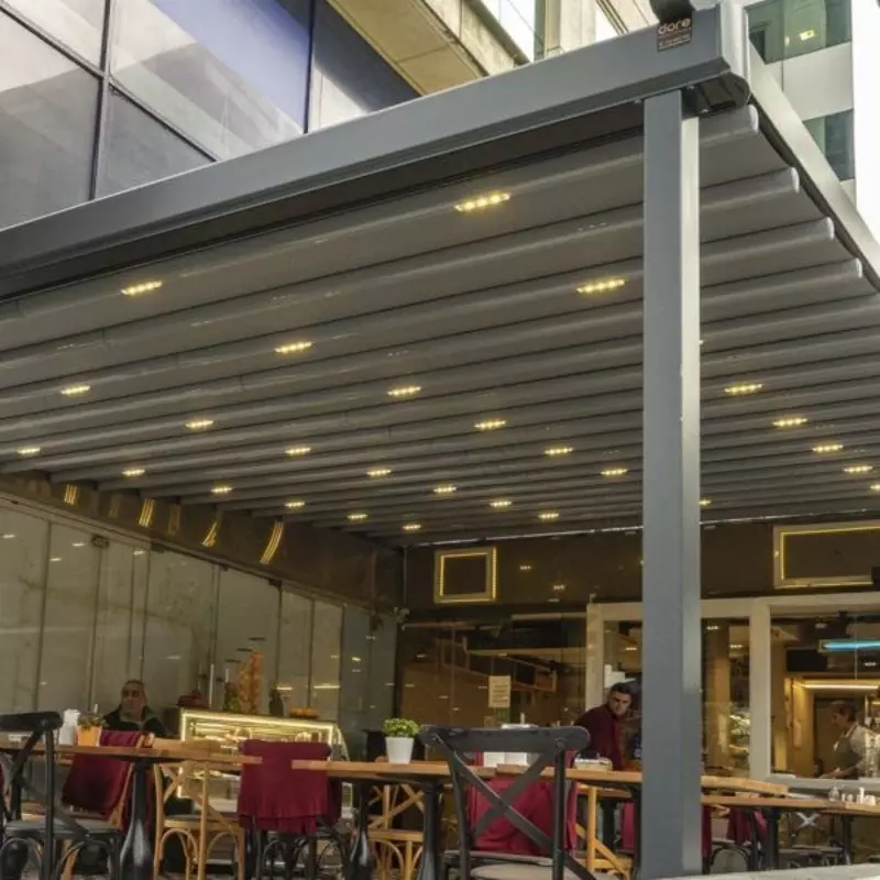 Stanza - Раздвижные тентовые навесы | Пергола | Pergola | Naves