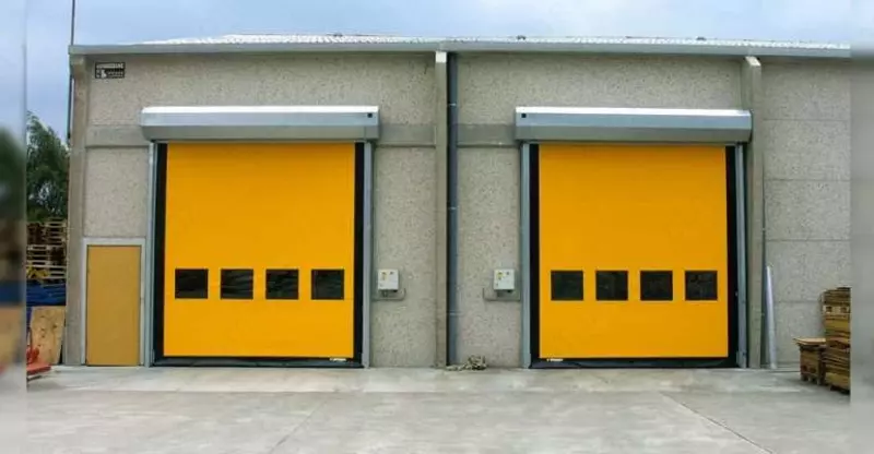 Tez ochiluvchi sanoat darvozalari — ombor va sexlar uchun darvozalar. - {0} so'mdan