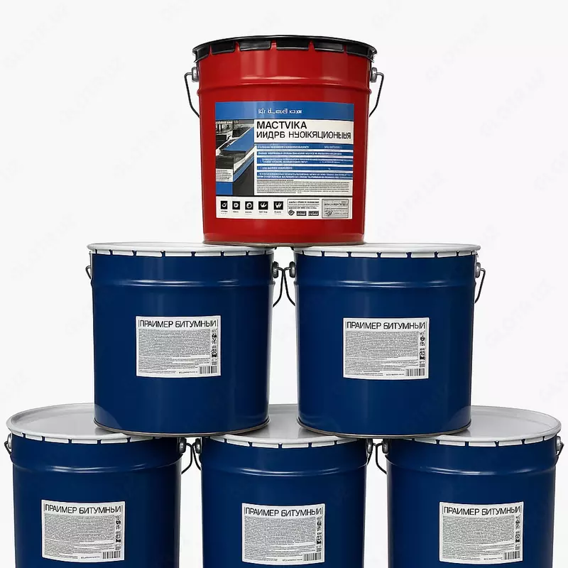 Suyuq suv o'tkazmaydigan primer mastika 16 kg