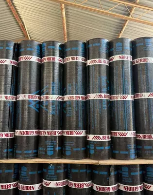 Кровельный мембранный полизол "BERK" от 3 до 4 мм, 10 м2, без гранулята (Туркменистан)