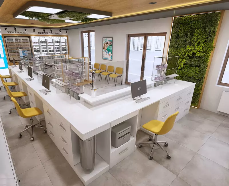 Стеллажи для аптек