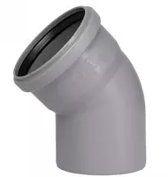 Канализационный полу-отвод 45г Ø 50 VERO