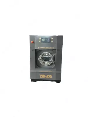 Промышленная подрессоренная стирально-отжимная машина на независимой подвеске для прачечной серии YSM-A 20 кг SULTON автомат