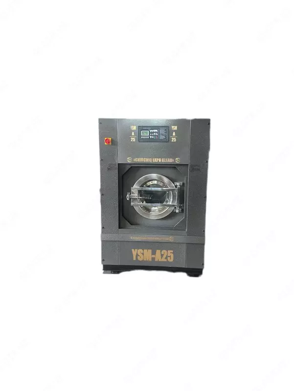 Промышленная подрессоренная стирально-отжимная машина на независимой подвеске для прачечной серии YSM-A 20 кг SULTON автомат