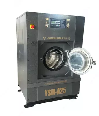 Промышленная подрессоренная стирально-отжимная машина на независимой подвеске для прачечной серии YSM-A 20 кг SULTON автомат - 1 so'm / dona