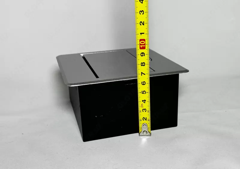 Настольная розетка Лючок Короб Напольная встраиваемая Мебельная розетка Socket - TradeMax.uz