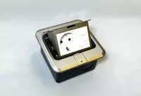 Настольная розетка Лючок Короб Напольная встраиваемая Мебельная розетка Socket