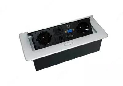 Настольная розетка Модульная розетка. - 381 196.2 сум / шт