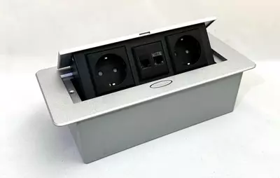 357 371.4 сум / шт Настольная розетка Модульная розетка.