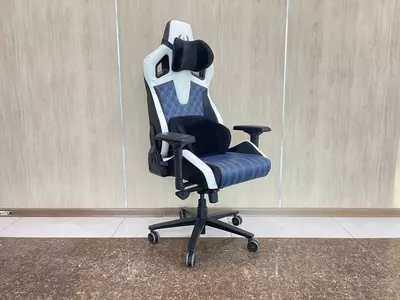 Игровое кресло Model:XC white-blue