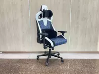 Игровое кресло Model:XC white-blue