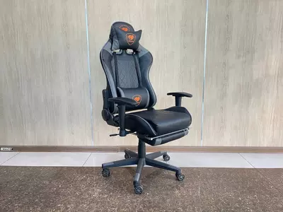 Игровое кресло Model:5934F black grey black red black