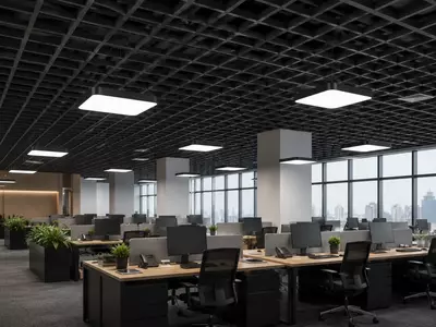 Ofis va binolar uchun loft uslubidagi osma LED yoritgich TradeMax.uz