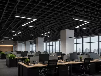 Ofis va binolar uchun loft uslubidagi osma LED yoritgich Ulgurji va chakana