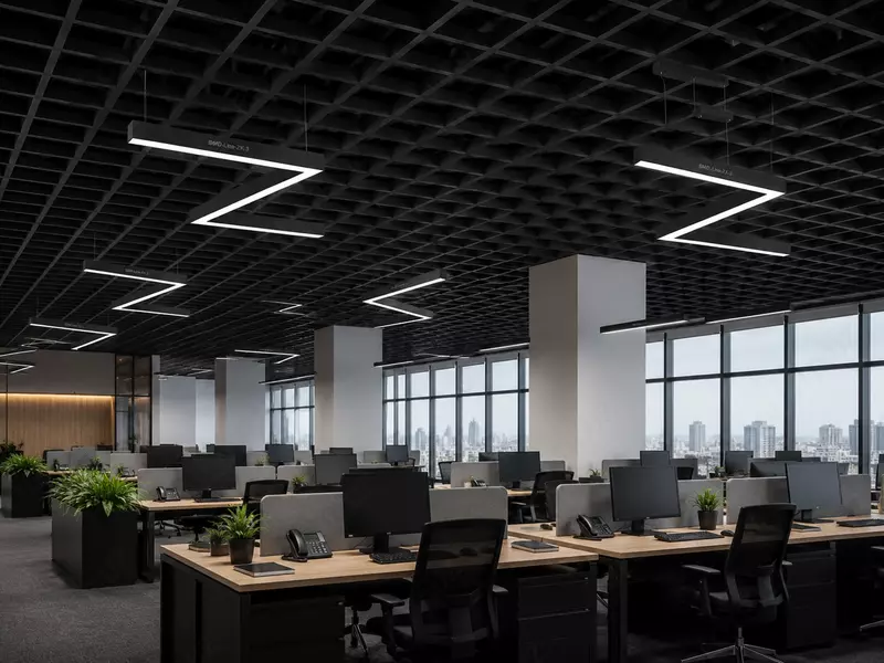  Ofis va binolar uchun loft uslubidagi osma LED yoritgich Ulgurji va chakana