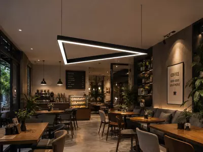  Ofis va binolar uchun loft uslubidagi osma LED yoritgich Ulgurji va chakana