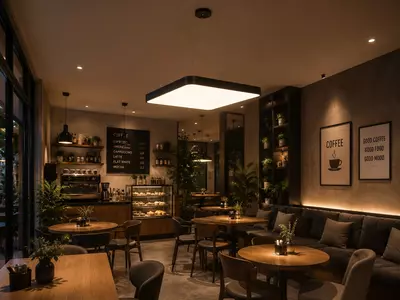   Ofis va binolar uchun loft uslubidagi osma LED yoritgich