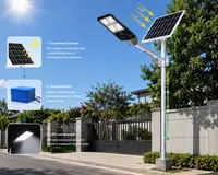  Светодиодный прожектор на солнечных батареях для освещения городских улиц. Оптом и розница