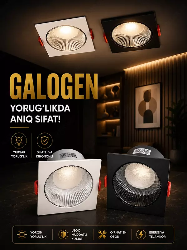 Yuqori sifatli galogen lampa