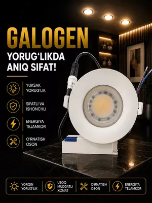 Yuqori sifatli galogen lampa