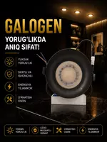 Yuqori sifatli galogen lampa