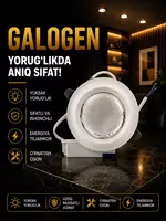 Yuqori sifatli galogen lampa
