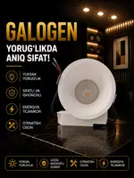 Yuqori sifatli galogen lampa