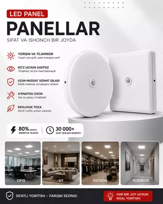 Светодиодные LED Панели