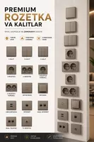 Розетки и выключатели современного дизайна безопасны и удобны.