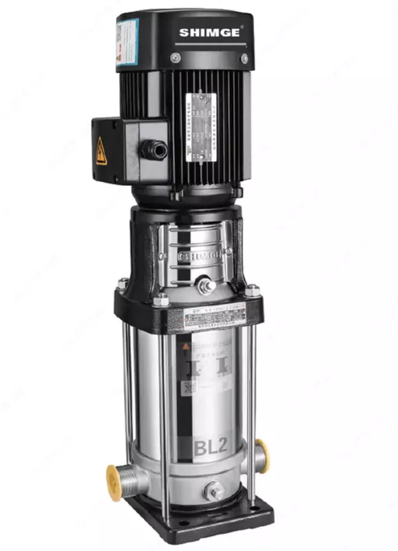 Вертикальный многоступенчатый центробежный н Насос Shimge BL 4-4, 0.75 кВт, 380 В