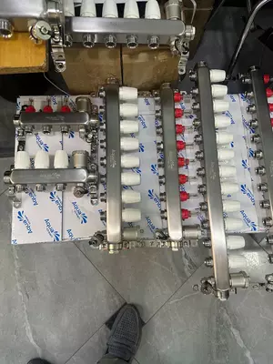 Коллекторы расходомерами для теплого пола