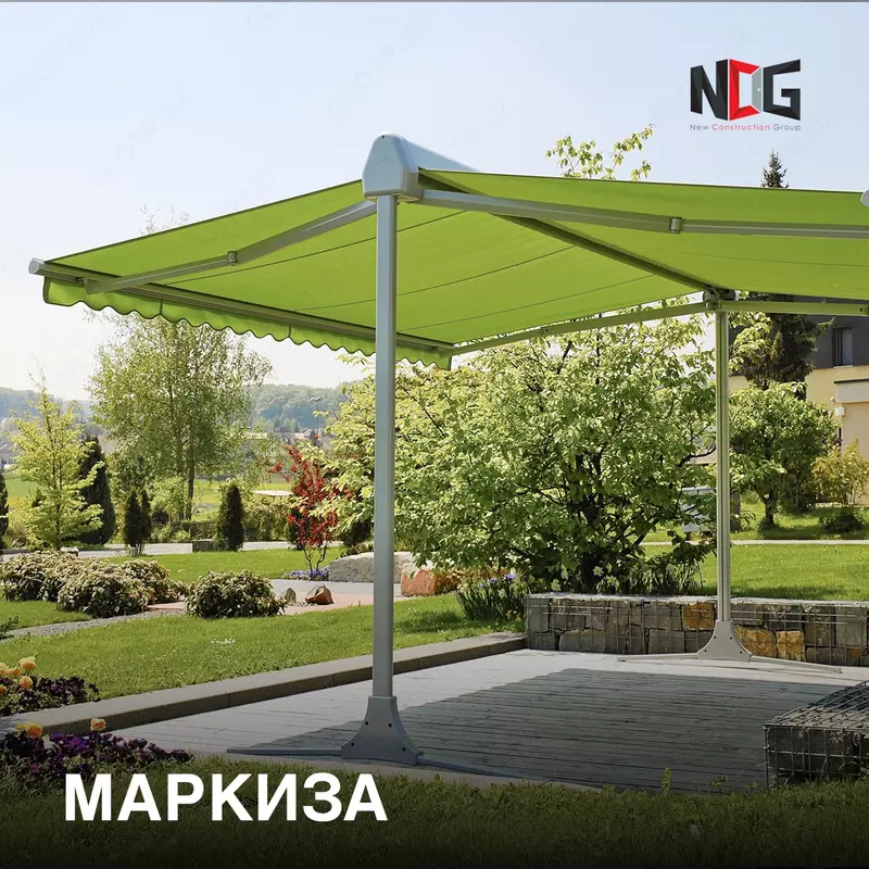 Маркиза для террасы Навес для кафе Тент для улицы.