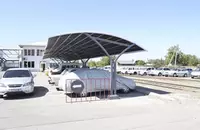 Декоративные металлические навесы "METALIX" большие