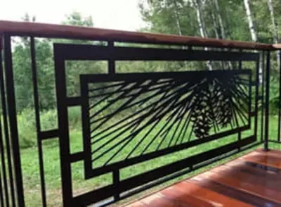 Narx so&#039;rov asosida Balkon uchun metall panjaralar "METALIX" (assortiment)