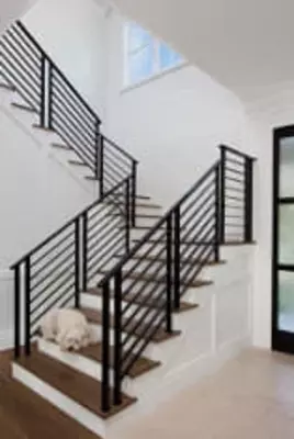 Цена по запросу Декоративные металлические лестничные перила "METALIX" (Ассортимент)