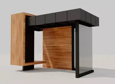 Автобусные остановки из металлического профиля  Автобусные остановки из металлического профиля "METALIX" (Ассортимент)