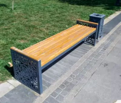 Декоративные металлические урны и скамьи  Декоративные металлические урны и скамьи "METALIX" (Ассортимент)