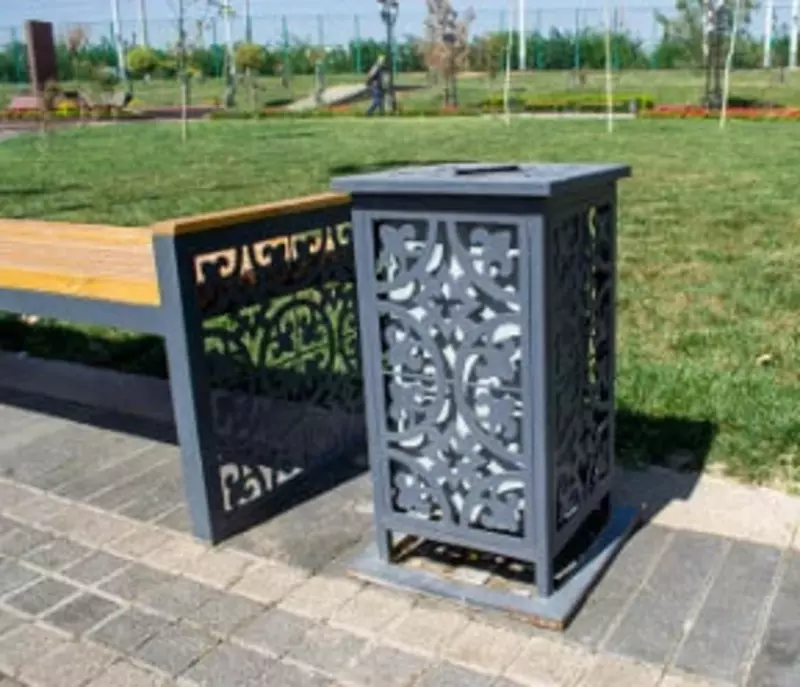 "METALIX" dekorativ metall idishlar va skameykalar (assortiment) Metalix