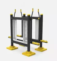 Ochiq po'lat fitnes uskunalari "METALIX" (assortiment) Metalix